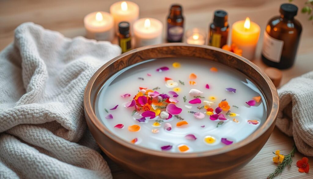 Aromatic foot soak