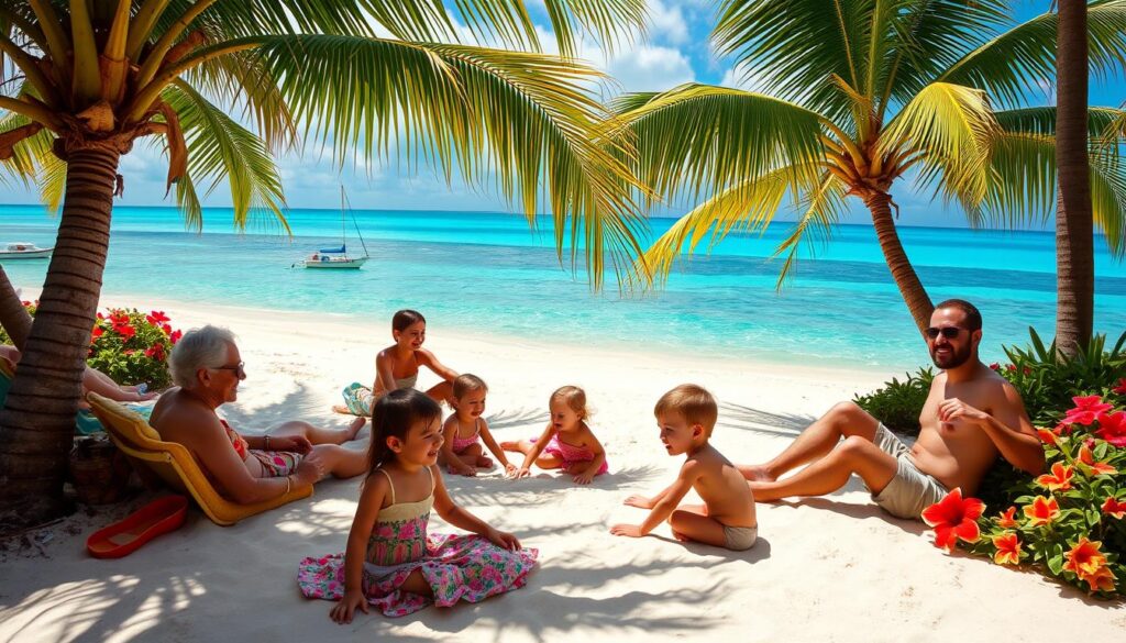 multi-generational vacations Caribbean