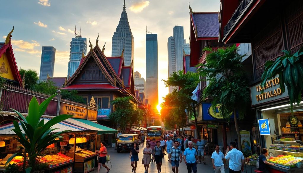 Bangkok Solo Travel Street Scene