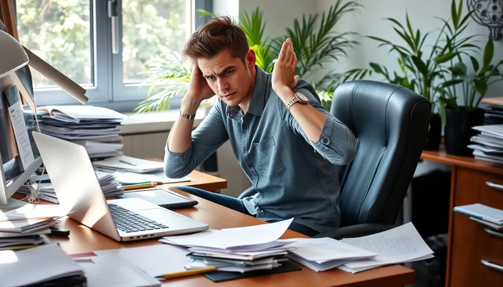 Desk Yoga Challenges