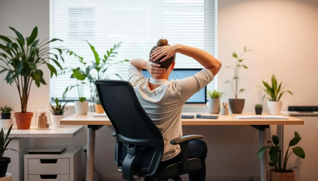 Desk Yoga for Workplace Health