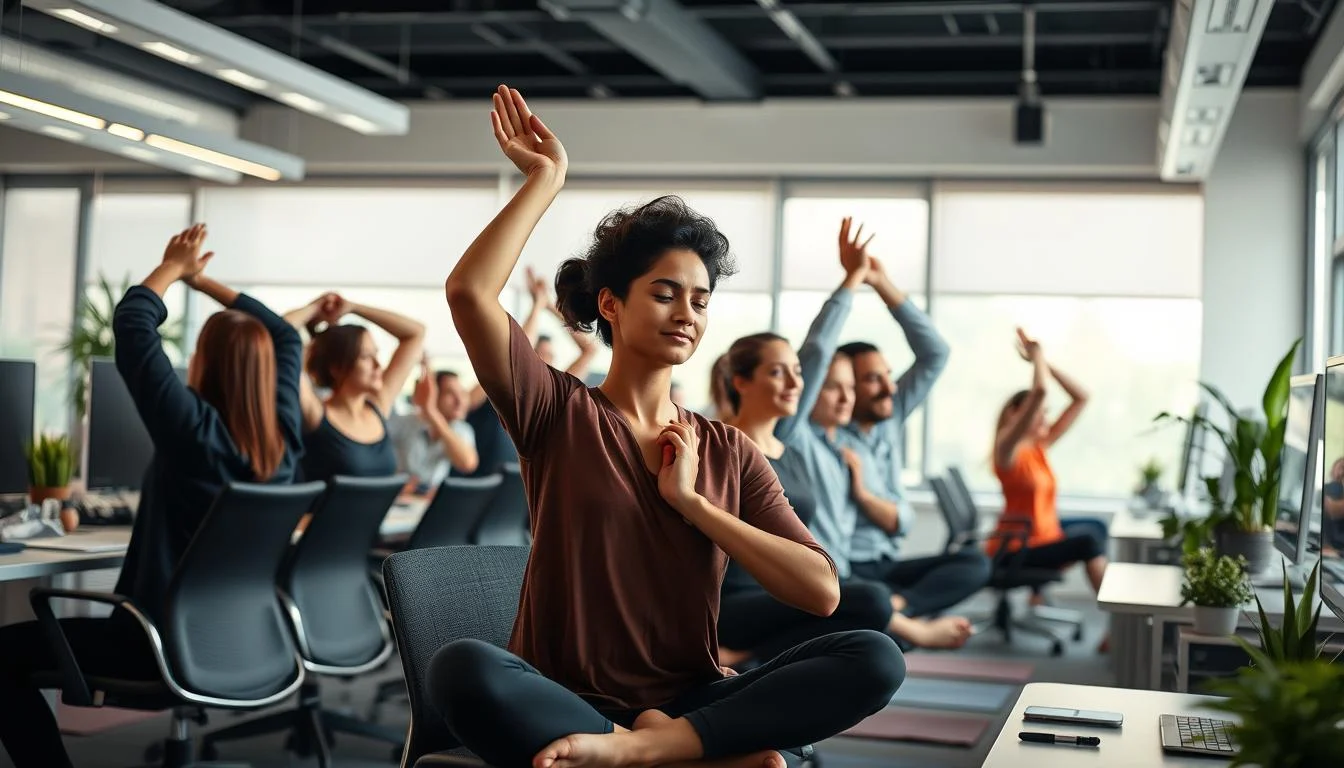 Desk Yoga