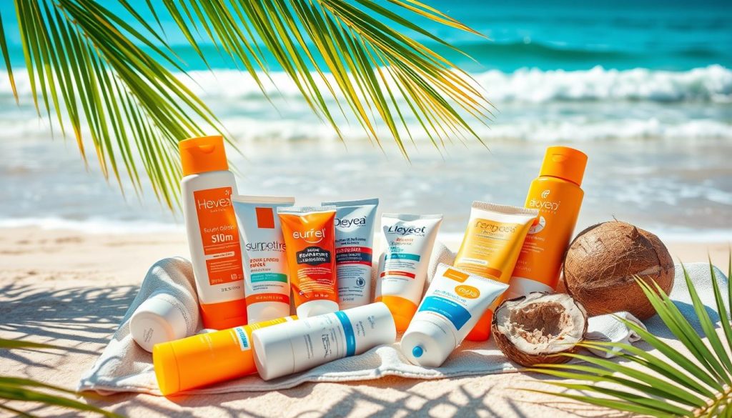 Sunscreen protection for healthy skin