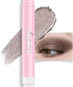 Taupe Shimmer Eyeshadow Stick Palette Waterproof Cream Pencils