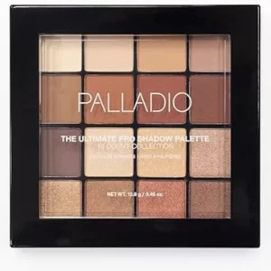 Palladio Pro Palette:16 Nude Eyeshadow Options Brighten your look.