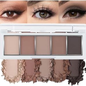 Cool Neutrals Matte Eye Shadow Palette (Taupe,Tone,Brown Eyes) #04)