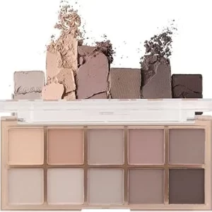 Eye Shadow Palette - Nude Neutrals 10 Matte Shades