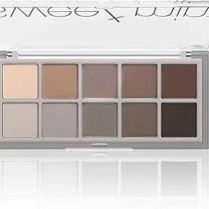 Neutral Matte Eye Palette - All Matte Greys & Browns for Older Women

Woo! Neutal 10Colors Grey,Natural Eyeshadow BlendableComplete Eyeshadow Set