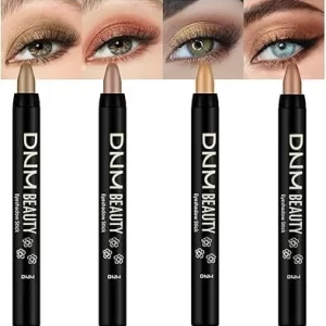 Bright Eye Shadow Sticks Set- Khaki/Bronze/Beige/Gold