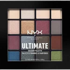 NYX Ultimate Shadow Palette - Smokey & Highlight - 12 Shades