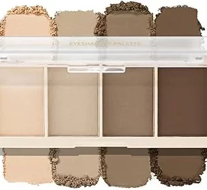 Nude, Matte, Shimmer Eye Shadow Palette 4 Colors