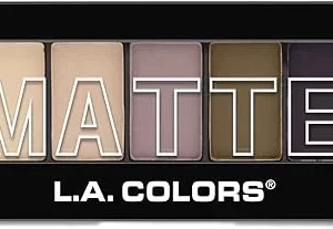 L.A.Colors Natural Linen Eyeshadow Palette with 5 Colors