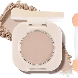 Nude Beige Eye Shadow with Brush 9G, Silky Natural Eyeshadow, #06