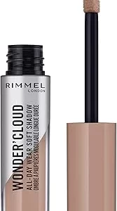 Rimmel Foggy Beige Eye Shadow 0.06oz: Long-Lasting, Primer-Infused
