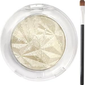 Older Women's Cream Eyeshadow Palette & Brush Set - 90 Charm Colours Beige