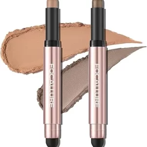 Eye Shadow Stick - Shimmer & Matte - Waterproof Eye Brightener - 2 Pack