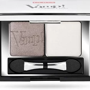 Vamp! Cream Taupe Eyeshadow Duo by Pupa Milano 008 0.078 oz - Exquisite Pigment