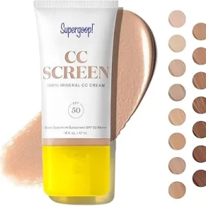 Supergoop! CC Screen SPF 50 PA++++ Tinted Moisturizer - 12 Products
