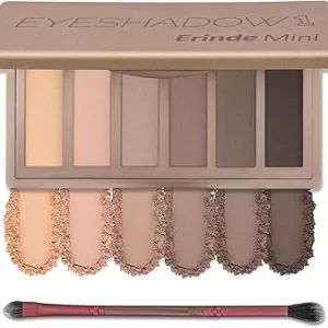 Erinde Mini Nude Palette, Matte Finish, Travel Size