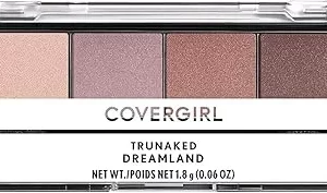 Dreamland Trunaked Quad Eyeshadow Palette 0.06oz 99350046919 COVERGIRL