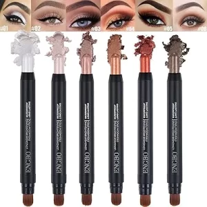 6PCS Cream Eyeshadow Sticks. Long Lasting Glow, Highlighters for Eyes. Buy Now.