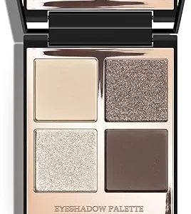 KYDA 4 Color Brown EyeShadow Palette - Neutral Shimmer Makeup
