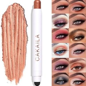 Light Brown Shimmer Eyeshadow Stick W/Sponge Tip