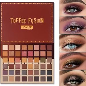 Toffee Fusion Nude Eyeshadow Palette 48 Neutral Shades