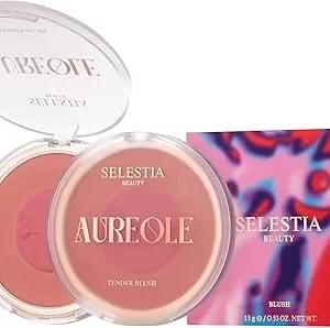 Powder Blush, Duo Aureole, Pink Blush, Matte Finish, High Pigmented